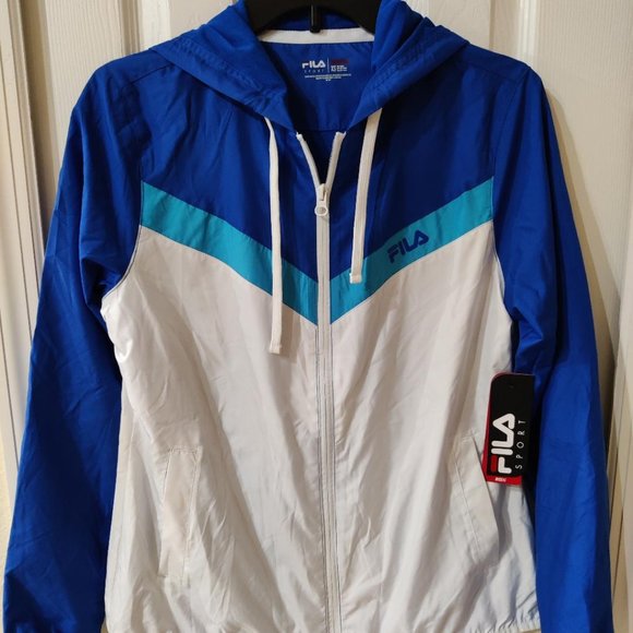 Fila Sport Live in Motion Women's Zip Windbreaker Jacket XSmall - Picture 1 of 7